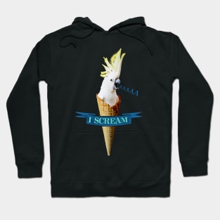 real ice cream cockatoo Hoodie